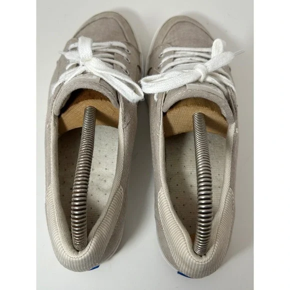 Keds Center II Tan Canvas Low Top Sneakers Womens Size 8 WF67057 - Picture 11 of 12